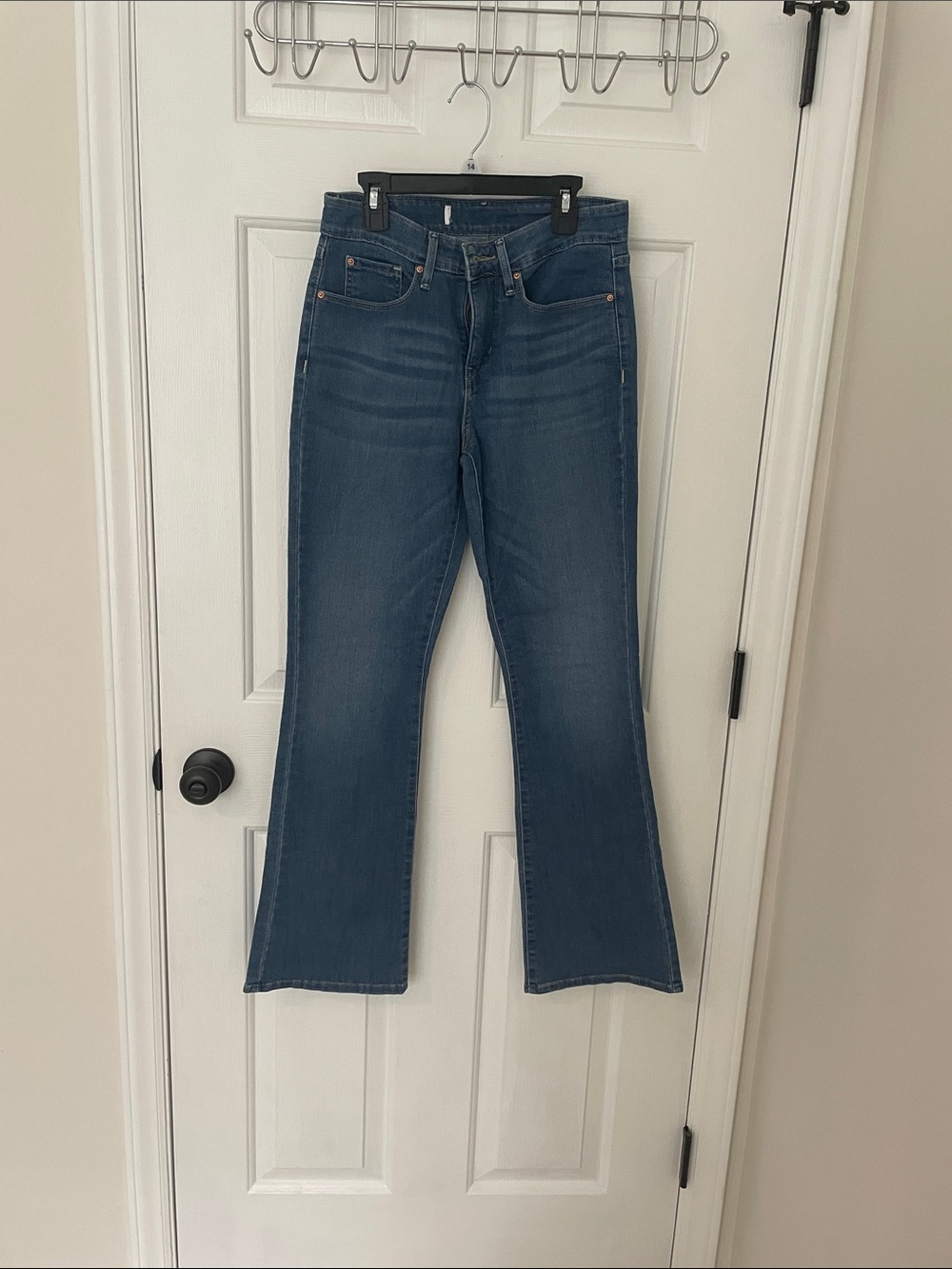 Signature by Levi Strauss Mid-Blue Bootcut Jeans